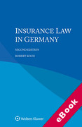 Cover of Insurance Law in Germany (eBook)