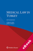 Cover of Medical Law in Turkey (eBook)