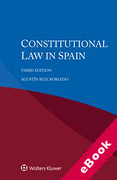 Cover of Constitutional Law in Spain (eBook)