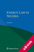 Cover of Energy Law in Nigeria (eBook)