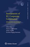 Cover of Instruments of EU Corporate Governance: Effecting Changes in the Management of Companies in a Changing World