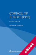 Cover of Council of Europe (CoE) (eBook)