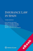 Cover of Insurance Law in Spain (eBook)