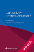 Cover of Labour Law: Council of Europe (eBook)