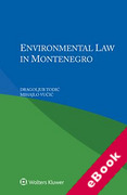 Cover of Environmental Law in Montenegro (eBook)