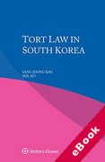 Cover of Tort Law in South Korea (eBook)