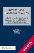 Cover of International Handbook of AI Law: A Guide to Understanding and Resolving the Legal Challenges of Artificial Intelligence (eBook)