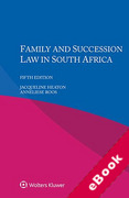 Cover of Family and Succession Law in South Africa (eBook)