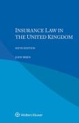 Cover of Insurance Law in the United Kingdom