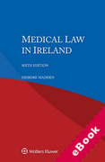 Cover of Medical Law in Ireland (eBook)