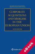 Cover of Corporate Acquisitions and Mergers in the European Union (eBook)