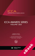 Cover of ICCA Awards Series, Volume I (2023) (eBook)