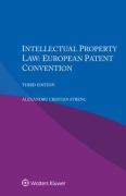 Cover of Intellectual Property Law: European Patent Convention