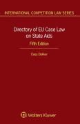 Cover of Directory of EU Case Law on State Aids