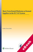 Cover of Short-Term Rental Platforms as Deemed Suppliers in the EU VAT System (eBook)