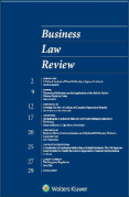 Cover of Business Law Review: Print Only
