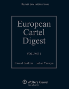 Cover of European Cartel Digest Looseleaf