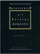Cover of Enforcement of Foreign Judgments Looseleaf