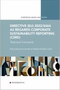 Cover of Directive (EU) 2022/2464 as regards Corporate Sustainability Reporting (CSRD): Texts and Comments