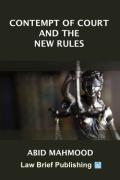 Cover of Contempt of Court and the New Rules