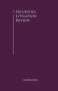 Cover of The Securities Litigation Review