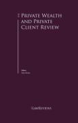 Cover of The Private Wealth and Private Client Law Review