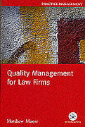 Cover of Quality Management for Law Firms
