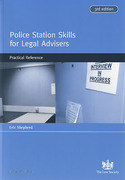 Cover of Police Station Skills for Legal Advisers