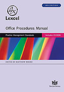 Cover of Lexcel Office Procedures Manual