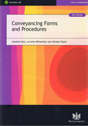 Cover of Conveyancing Forms and Procedures