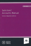 Cover of Solicitors' Accounts Manual