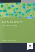 Cover of Clarity for Lawyers: Effective Legal Writing
