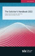 Cover of The Solicitor's Handbook 2022