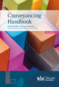 Cover of The Law Society's Conveyancing Handbook