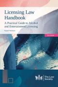 Cover of Licensing Law Handbook: A Practical Guide to Liquor and Entertainment Licensing