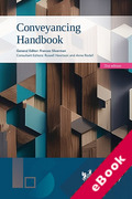 Cover of The Law Society's Conveyancing Handbook (eBook)