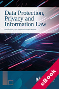 Cover of Data Protection, Privacy and Information Law (eBook)