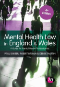 Cover of Mental Health Law in England and Wales: A Guide for Approved Mental Health Professionals