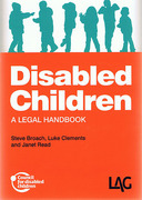 Cover of Disabled Children: A Legal Handbook