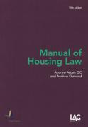 Cover of Manual of Housing Law