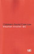 Cover of Children's Social Care Law