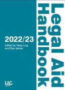 Cover of LAG: Legal Aid Handbook 2022/23