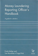 Cover of Money Laundering Reporting Officer's Handbook: A Guide for Solicitors