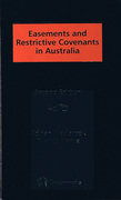 Cover of Easements and Restrictive Covenants in Australia