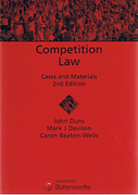 Cover of Competition Law: Cases and Materials