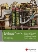 Cover of Intellectual Property in Australia