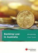Cover of Banking Law in Australia