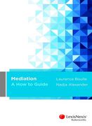Cover of Mediation - A How to Guide