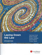 Cover of Laying Down the Law
