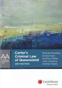 Cover of Carter's Criminal Law of Queensland